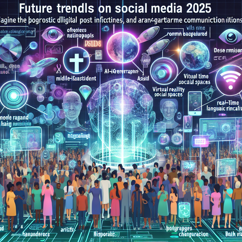 Tendencias en redes sociales que marcarán el 2025